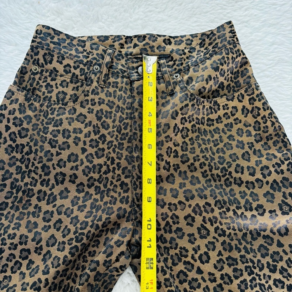 Fendi Leopard Print Pants - Brown and Black - Picture 5 of 10